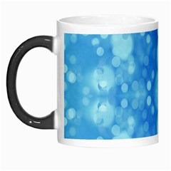 Light Circles, Dark And Light Blue Color Morph Mugs by picsaspassion
