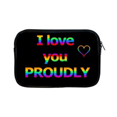 I Love You Proudly Apple Ipad Mini Zipper Cases by Valentinaart