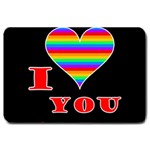 I love you Large Doormat  30 x20  Door Mat