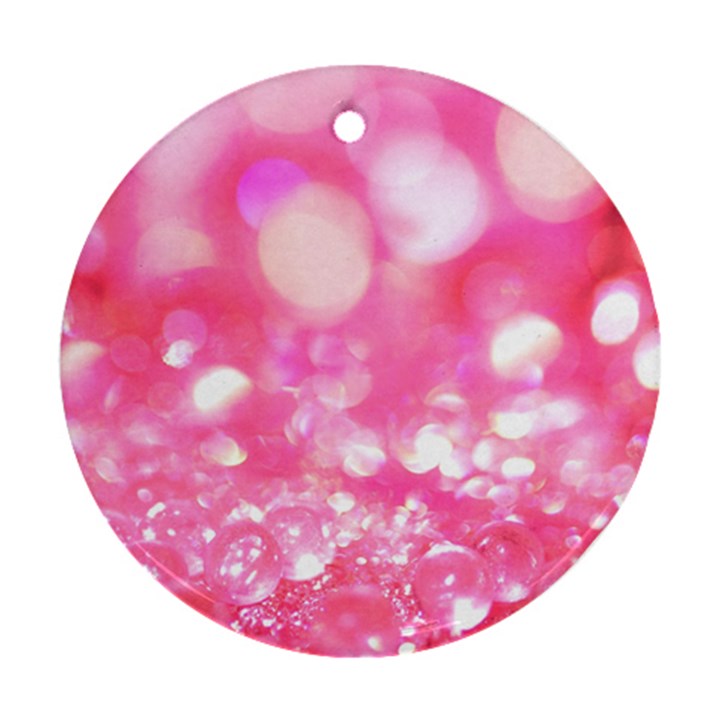 Pink diamond  Ornament (Round) 