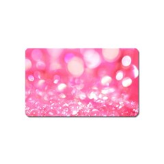 Pink Diamond  Magnet (name Card) by Brittlevirginclothing