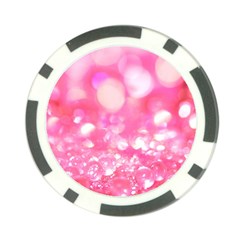 Pink Diamond  Poker Chip Card Guards by Brittlevirginclothing