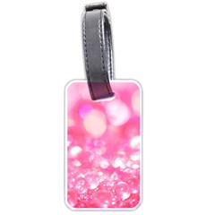 Pink Diamond  Luggage Tags (one Side)  by Brittlevirginclothing