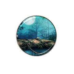 Mysterious Fantasy Nature  Hat Clip Ball Marker by Brittlevirginclothing