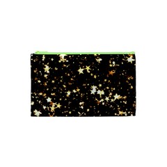 Golden Stars In The Sky Cosmetic Bag (xs)