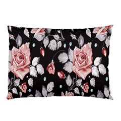 Vintage Flower Pillow Case (two Sides) by Brittlevirginclothing