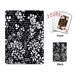 Flower Playing Card