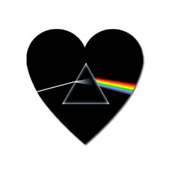 Pink Floyd  Heart Magnet by Brittlevirginclothing