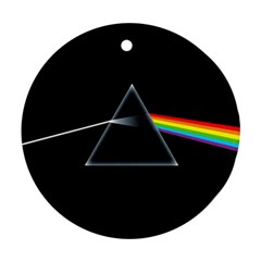Pink Floyd  Round Ornament (two Sides)  by Brittlevirginclothing