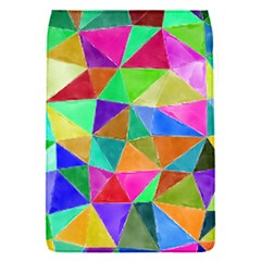 Triangles, colorful watercolor art  painting Flap Covers (S) 