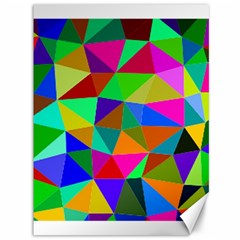 Colorful Triangles, oil painting art Canvas 36  x 48  