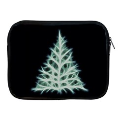 Christmas Fir, Green And Black Color Apple Ipad 2/3/4 Zipper Cases by picsaspassion