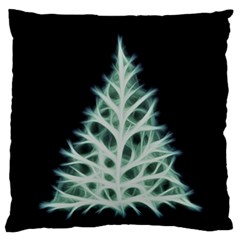 Christmas Fir, Green And Black Color Standard Flano Cushion Case (two Sides) by picsaspassion