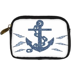 Anchor Pencil Drawing Art Digital Camera Cases by picsaspassion