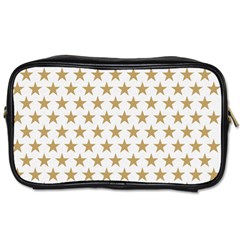 Golden Stars Pattern Toiletries Bags by picsaspassion