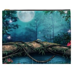 Mysterious Fantasy Nature Cosmetic Bag (xxxl)  by Brittlevirginclothing