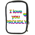 I love you proudly 2 Compact Camera Cases Front