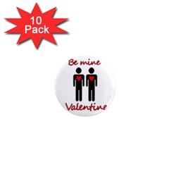 Be Mine Valentine 1  Mini Magnet (10 Pack)  by Valentinaart