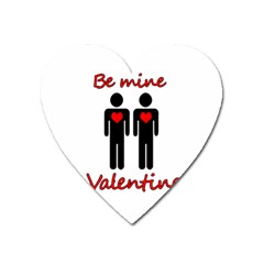 Be Mine Valentine Heart Magnet