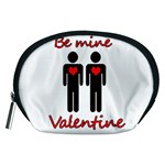 Be mine Valentine Accessory Pouches (Medium)  Front