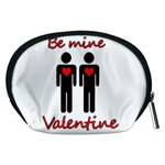 Be mine Valentine Accessory Pouches (Medium)  Back