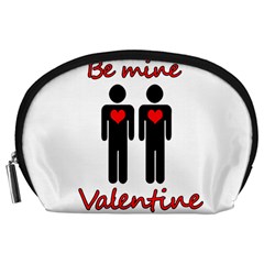 Be Mine Valentine Accessory Pouches (large)  by Valentinaart