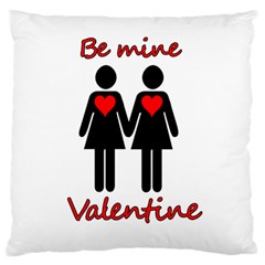 Be My Valentine 2 Standard Flano Cushion Case (two Sides) by Valentinaart