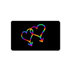 Love Is Love Magnet (name Card) by Valentinaart