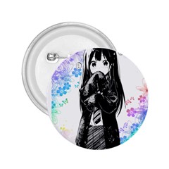 Shy Anime Girl 2 25  Buttons by Brittlevirginclothing