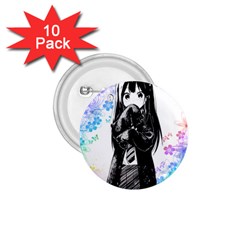 Shy Anime Girl 1 75  Buttons (10 Pack) by Brittlevirginclothing