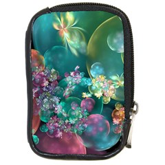 Butterflies, Bubbles, And Flowers Compact Camera Cases