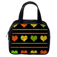 Colorful Harts Pattern Classic Handbags (one Side)