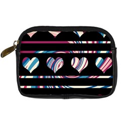 Colorful Harts Pattern Digital Camera Cases