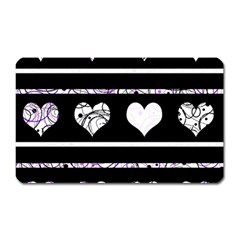 Elegant Harts Pattern Magnet (rectangular) by Valentinaart