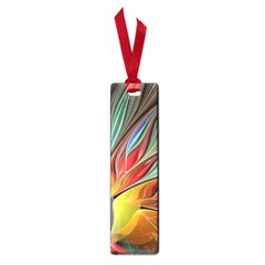 Fractal Bird Of Paradise Small Book Mark by WolfepawFractals