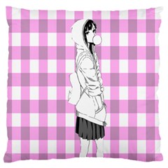 Cute Anime Girl Standard Flano Cushion Case (one Side) by Brittlevirginclothing