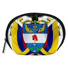 Coat Of Arms Of Colombia Accessory Pouches (medium) 