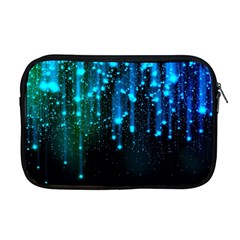 Abstract Stars Falling  Apple Macbook Pro 17  Zipper Case by Brittlevirginclothing