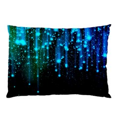 Abstract Stars Falling Pillow Case (two Sides) by Brittlevirginclothing