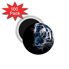 Ghost Tiger 1 75  Magnets (100 Pack)  by Brittlevirginclothing