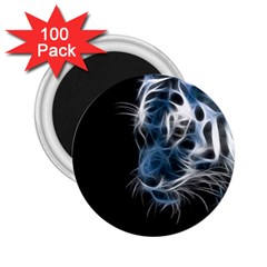 Ghost Tiger 2 25  Magnets (100 Pack)  by Brittlevirginclothing