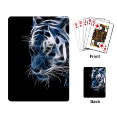 Ghost Tiger Playing Card by Brittlevirginclothing