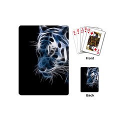 Ghost Tiger Playing Cards (mini)  by Brittlevirginclothing