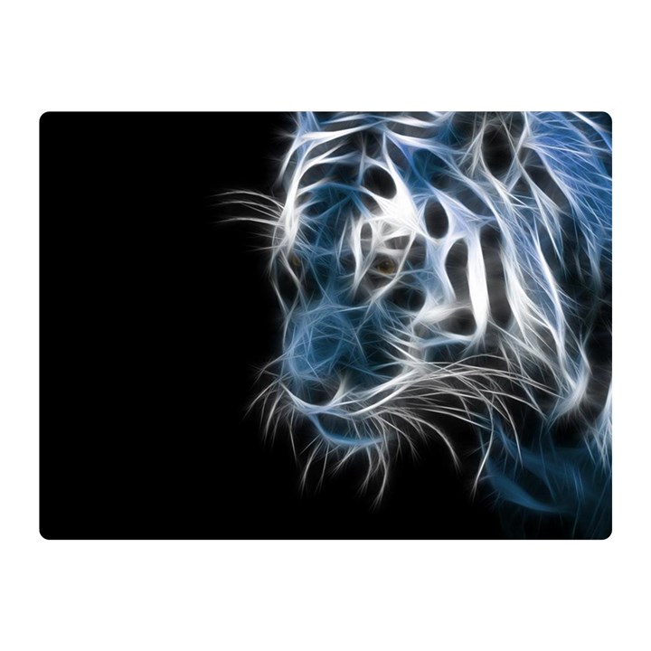 Ghost tiger Double Sided Flano Blanket (Mini) 