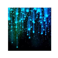 Abstract Stars Falling Wallpapers Hd Small Satin Scarf (square) by Brittlevirginclothing