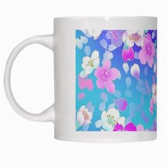 Colorful Pastel Colors White Mugs by Brittlevirginclothing