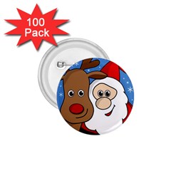 Christmas selfie 1.75  Buttons (100 pack) 