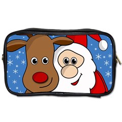 Christmas selfie Toiletries Bags 2-Side