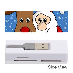 Christmas selfie Memory Card Reader (Stick) 