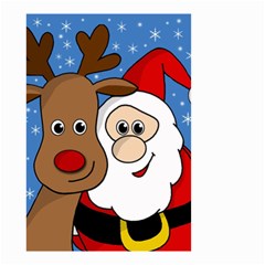 Christmas selfie Small Garden Flag (Two Sides)